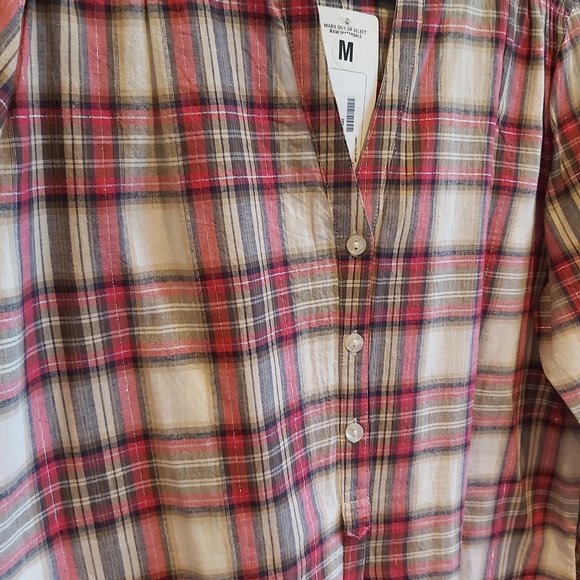 3/4 sleeve tunic style shirt - Picture 3 of 4